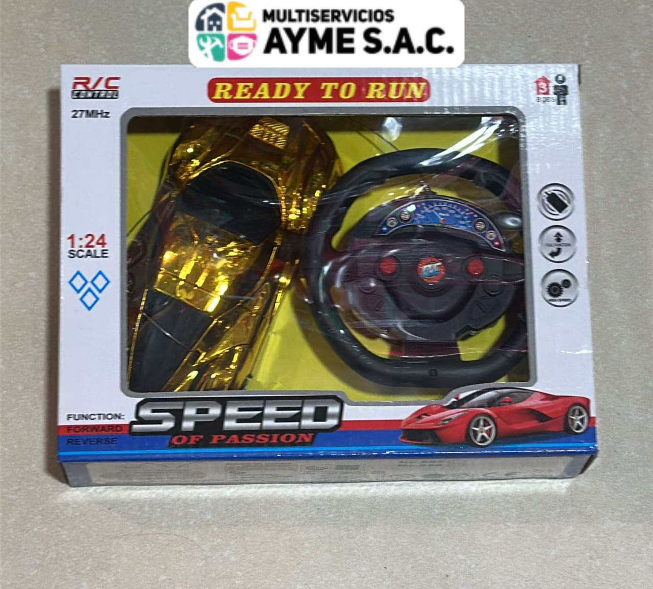 Carro con control remoto