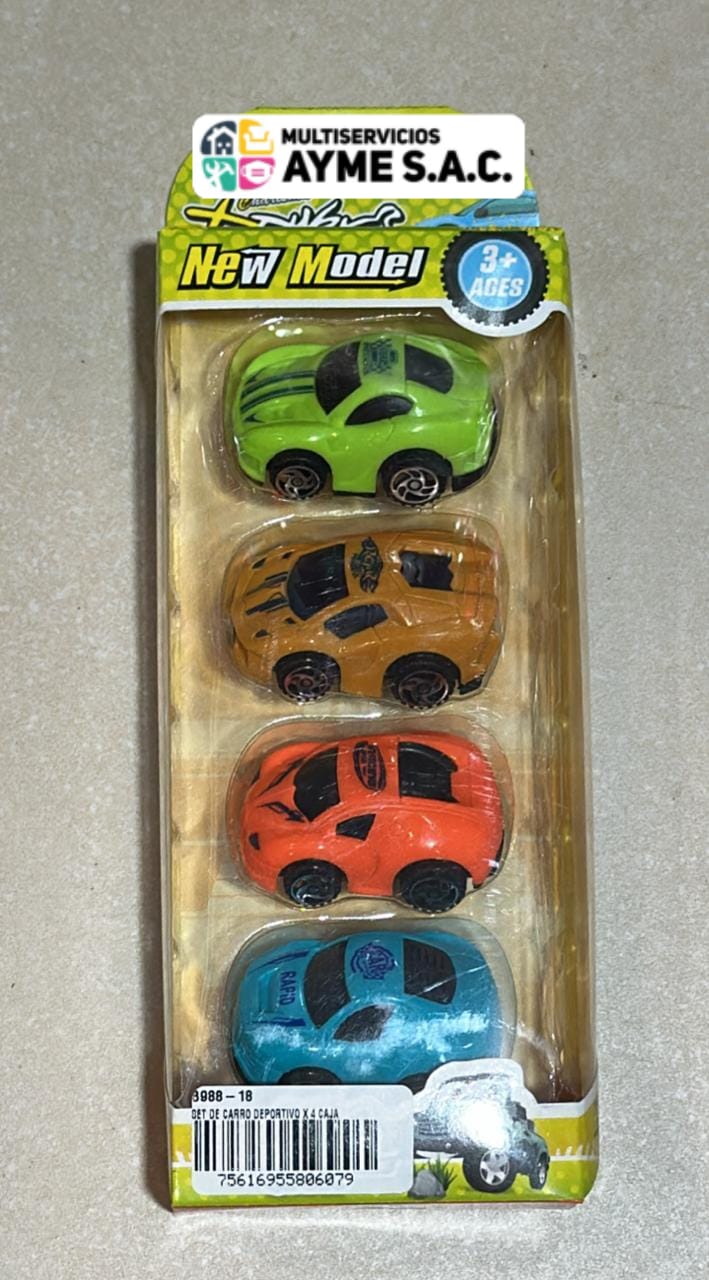 Pack 4 Carros